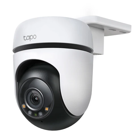 TP-Link Tapo C510W Outdoor Pan/Tilt Security Wi-Fi Camera - 2K 3MP Resolution - 360° Visual Coverage - Full-Color Night Vision - IP65 Weatherproof
