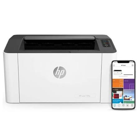 HP LaserJet 108w Wireless Black & White Printer - Wi-Fi, Mobile Printing & Compact Design