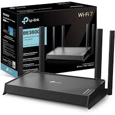 TP-Link Archer BE220 BE3600 Dual-Band Wi-Fi 7 Router - 3.6Gbps Speeds & Dual 2.5G Ports (MLO & 4K-QAM)