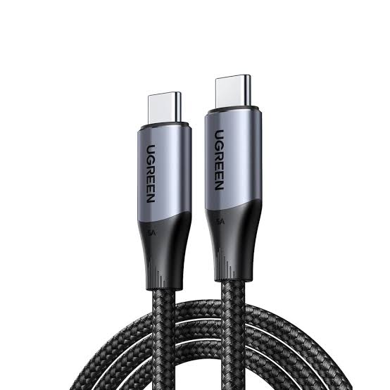 UGREEN 80150 USB-C 3.1 Gen 2 Cable (1m) - 100W 5A PD Fast Charging & 10Gbps 4K Video Data Cable