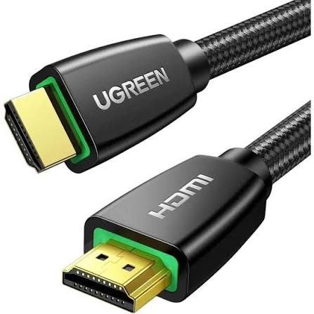 UGREEN 40408 High-Speed Braided HDMI 2.0 Cable (1m) - 4K@60Hz 18Gbps HDR Heavy-Duty Cable